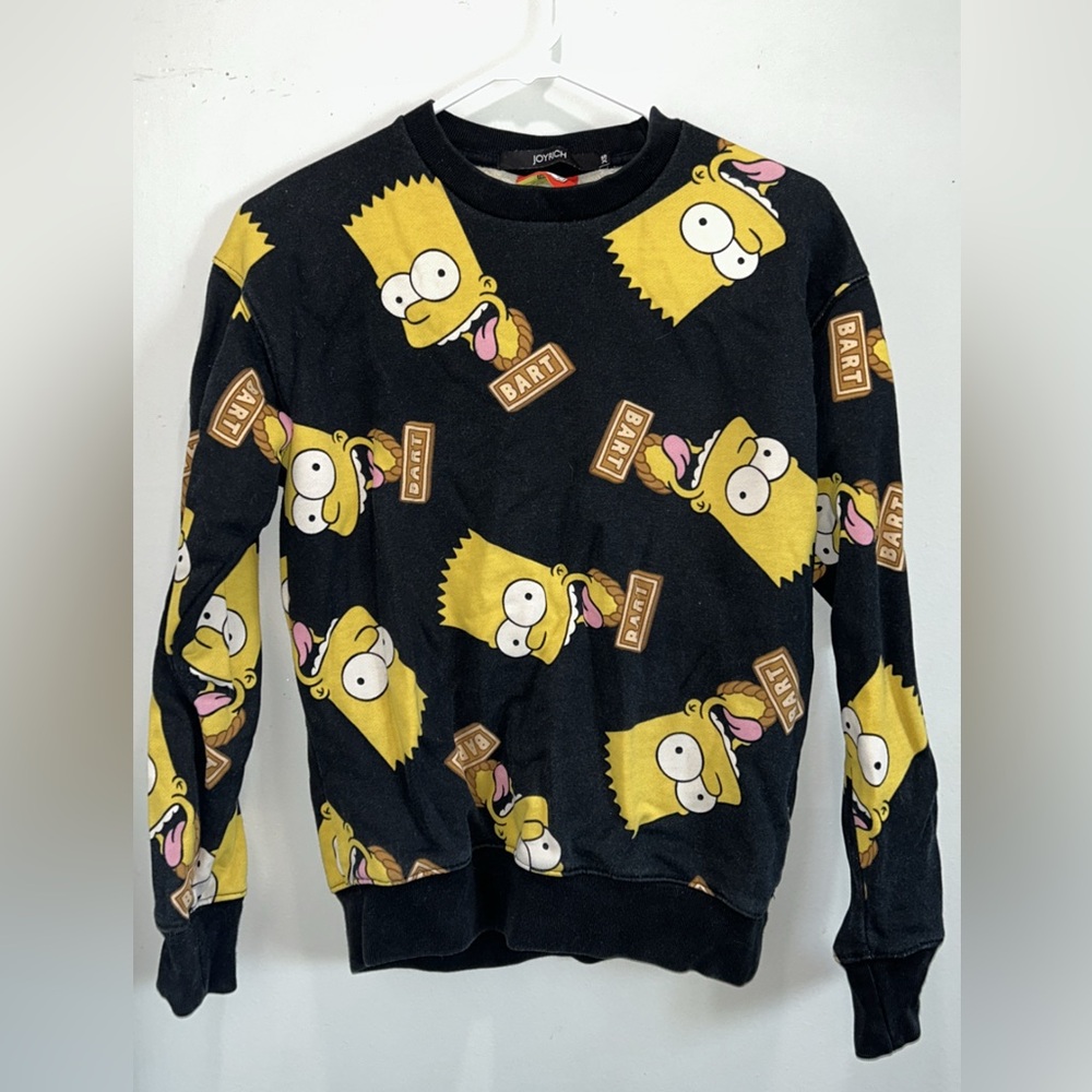 Joy rich BART Simpson sweater (xs)